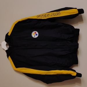 NFL Pittsburgh Steelers hooded coat L 14-16